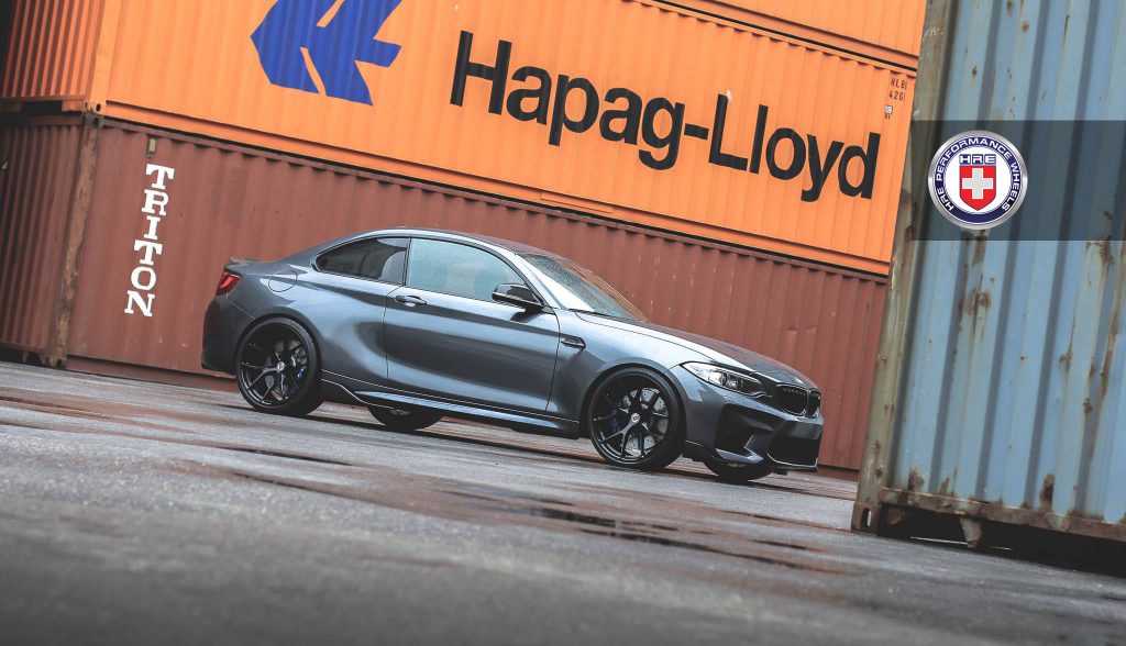 BMW M2 equipado con llantas HRE