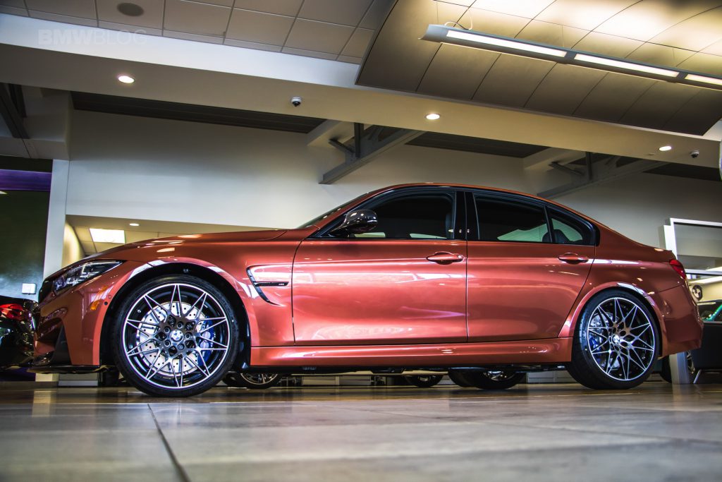 F80 BMW M3 en el rarísimo Byzanz metalizado