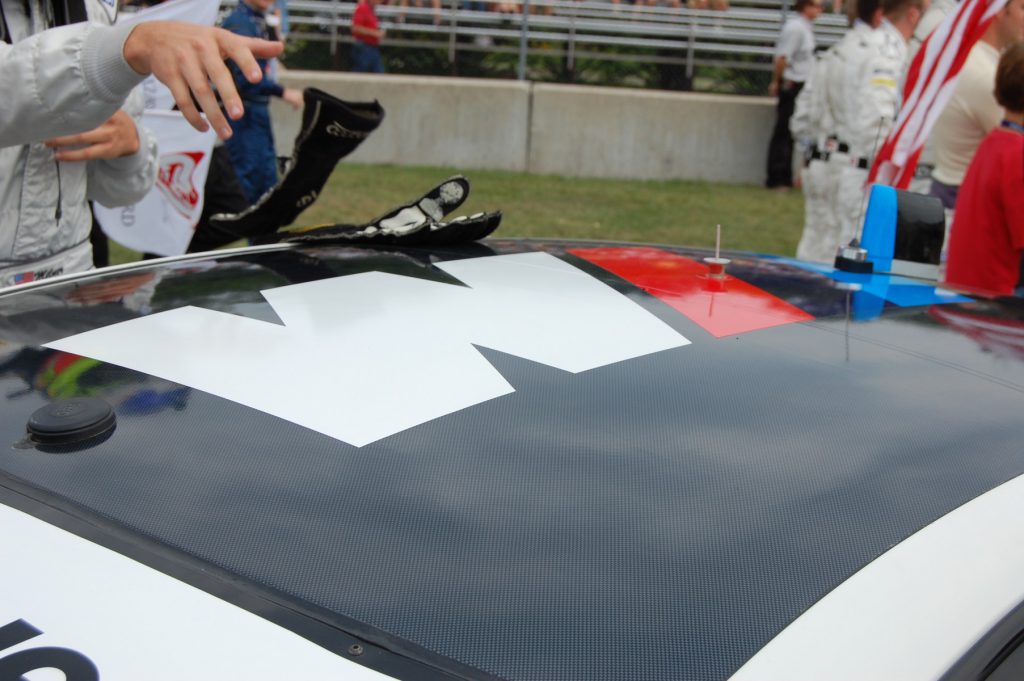 BMW Rahal Letterman M3 GT2 en Road America