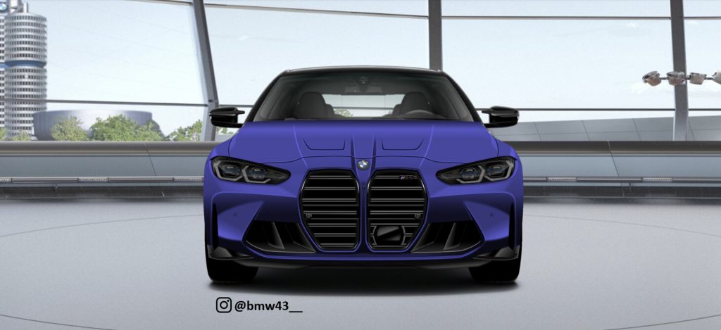 El BMW M3 G80 se presenta con un giro en el frontal