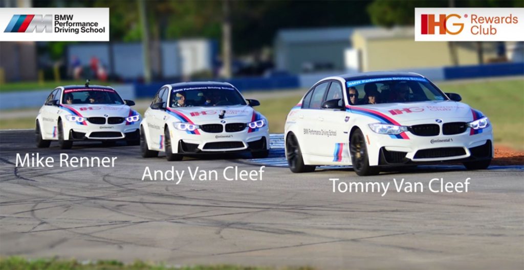 Vueltas calientes del BMW M3 en Sebring