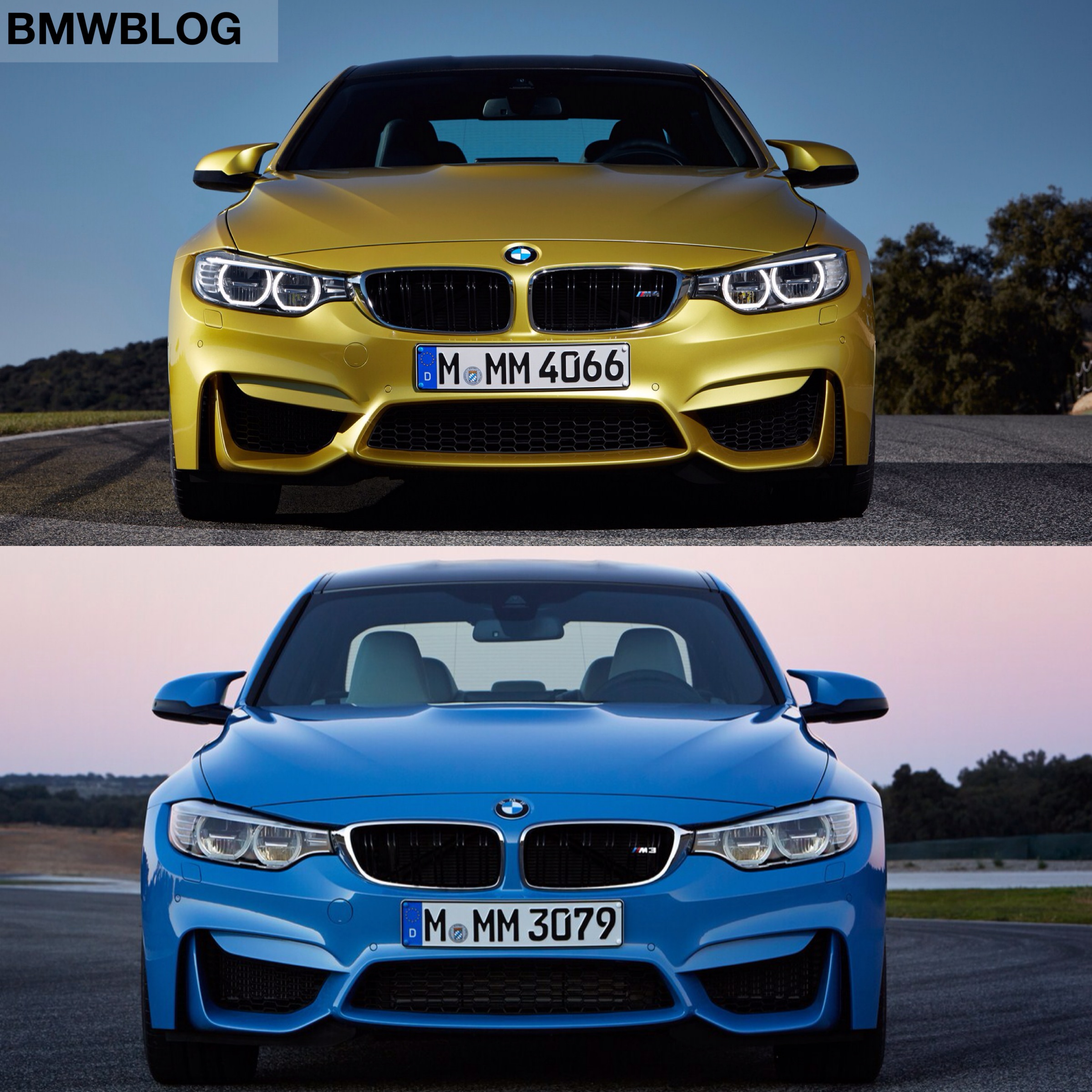 BMW M3 vs. BMW M4