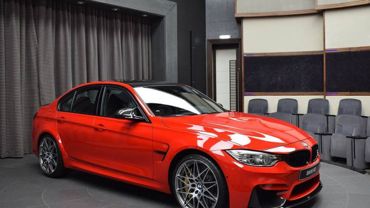 bmw m3 con paquete de competición y pintura roja ferrari 9 750x422