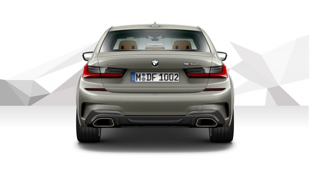 El BMW M340d xDrive aparece en el configurador del sitio de Luxemburgo