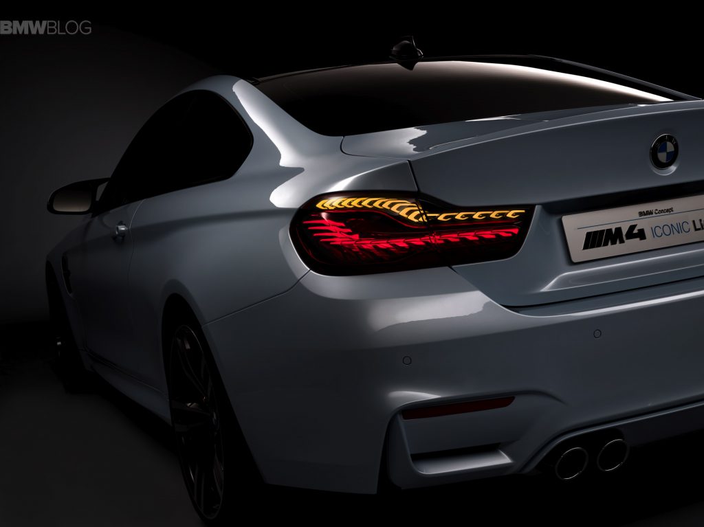 Una mirada más cercana al BMW M4 Concept Iconic Lights
