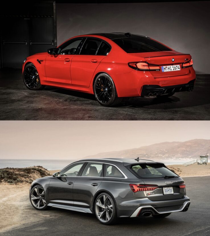 bmw m5 audi rs6 comparación 2 738x830