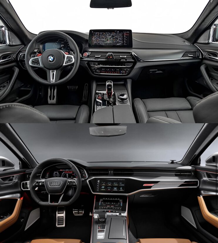 bmw m5 audi rs6 comparación 3 743x830