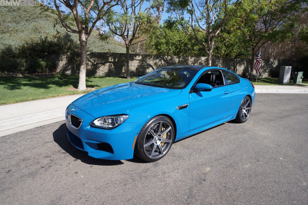 Paquete de competición del BMW M6 2014 en azul Laguna Seca