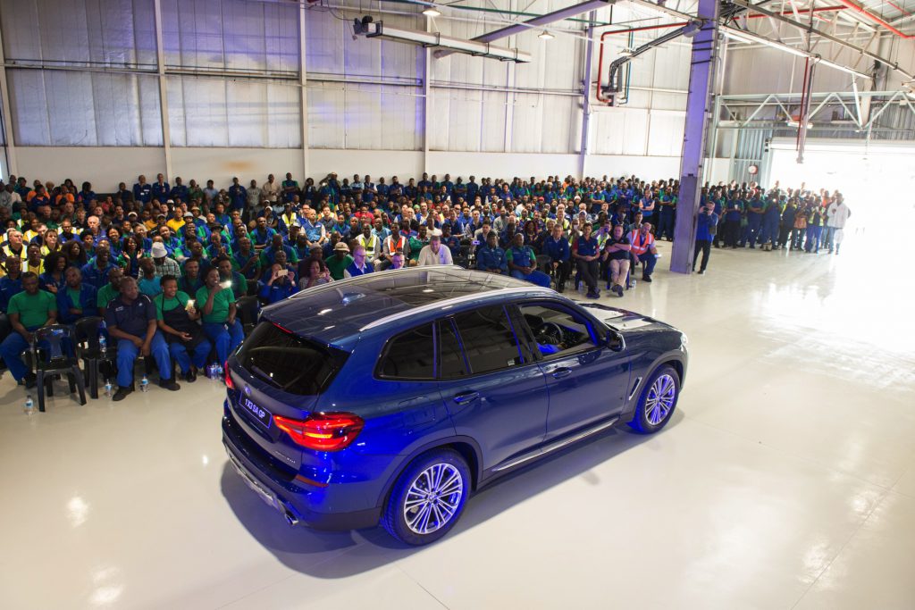 El nuevo BMW X3 comienza a producirse en la planta sudafricana de Rosslyn