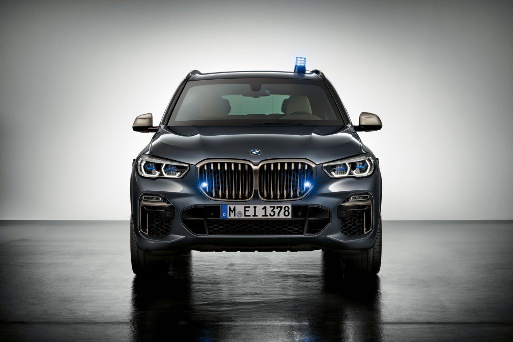 El SUV blindado X5 Protection de BMW tiene un aspecto casi idéntico al X5 «normal».
