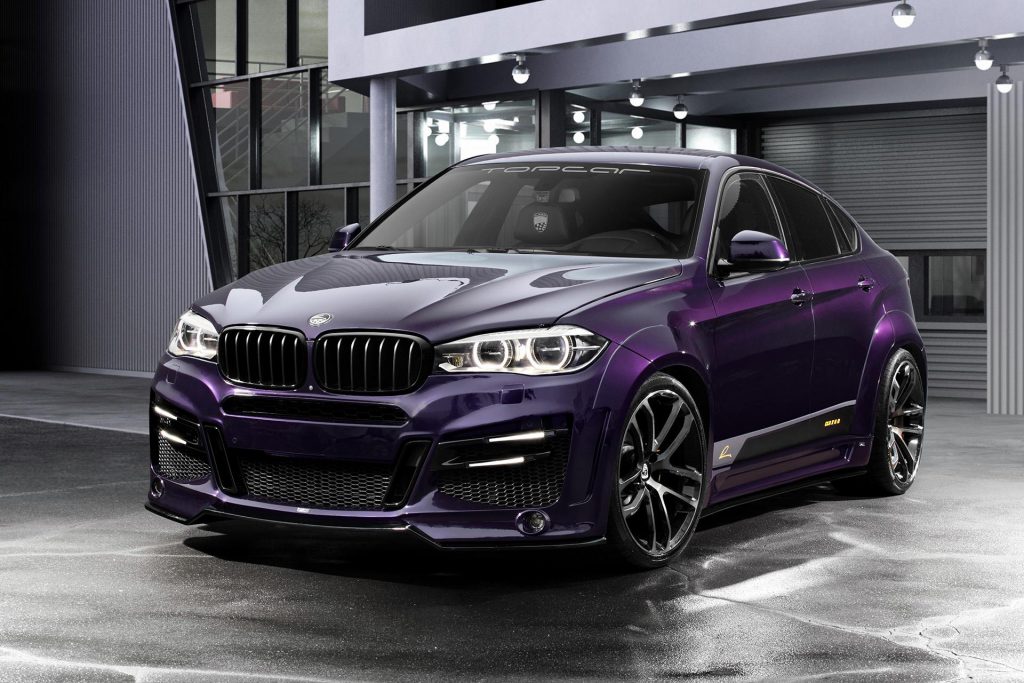 El BMW X6 prueba el kit de carrocería Lumma Design CLR X 6 R y la pintura Porsche