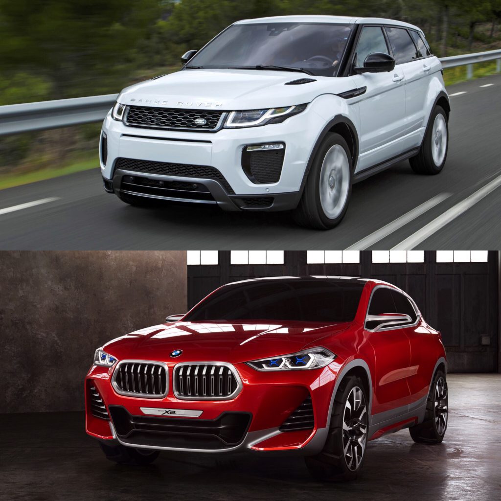 BMW X2 Concept vs Range Rover Evoque