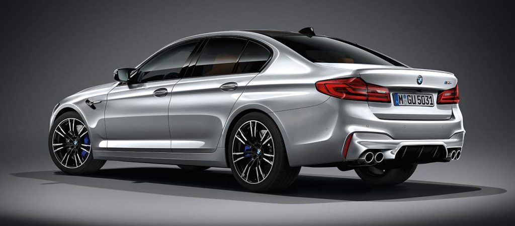 Nuevo BMW M5 en diferentes opciones de color