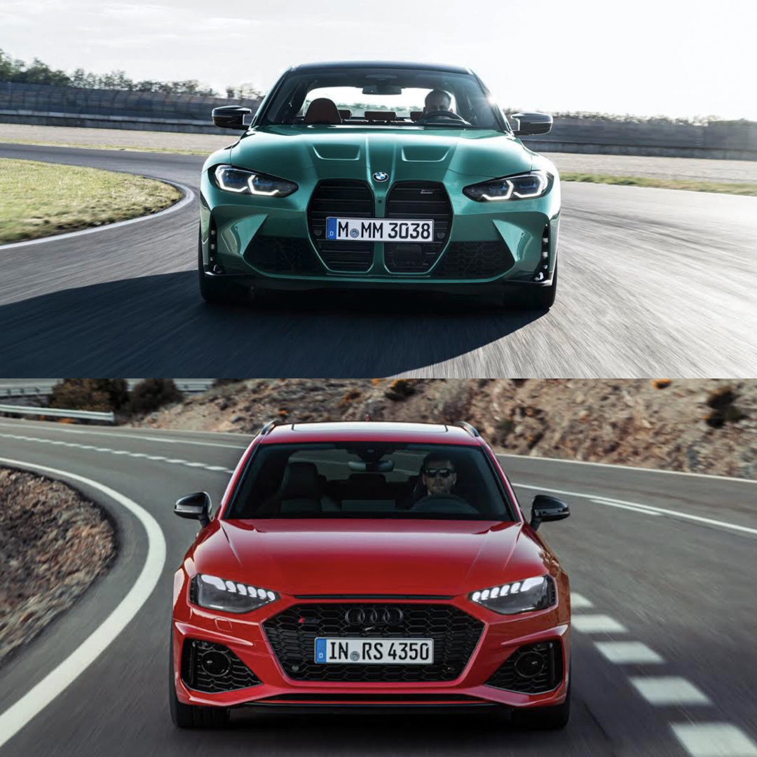 G80 BMW M3 vs Audi RS4 Avant