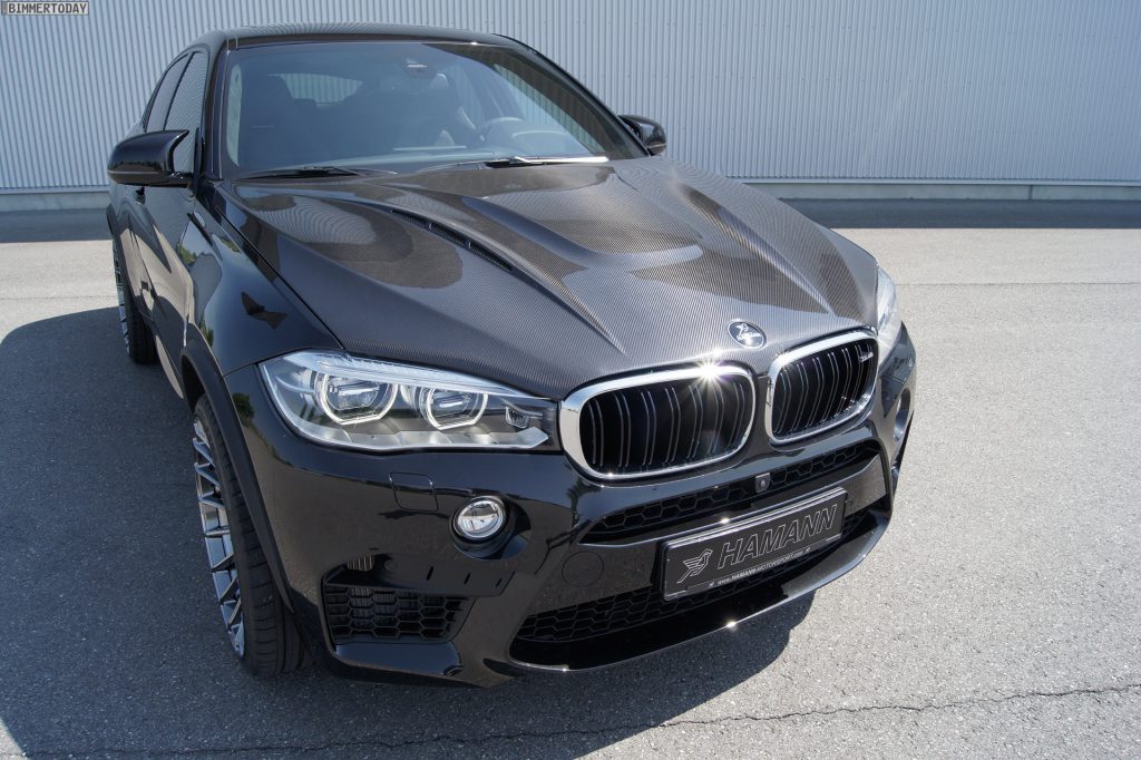 Hamann BMW X6 M con 640 CV y capó de fibra de carbono