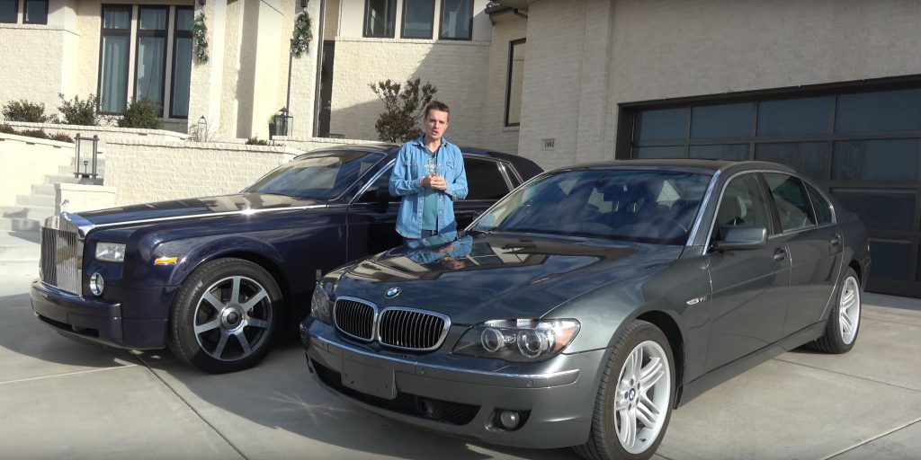 Hoovie compara su BMW 760Li de 4.500 dólares con el Phantom
