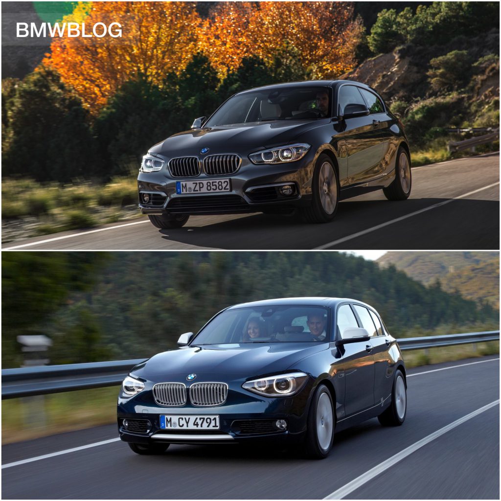 BMW Serie 1 Facelift vs. Pre-Facelift
