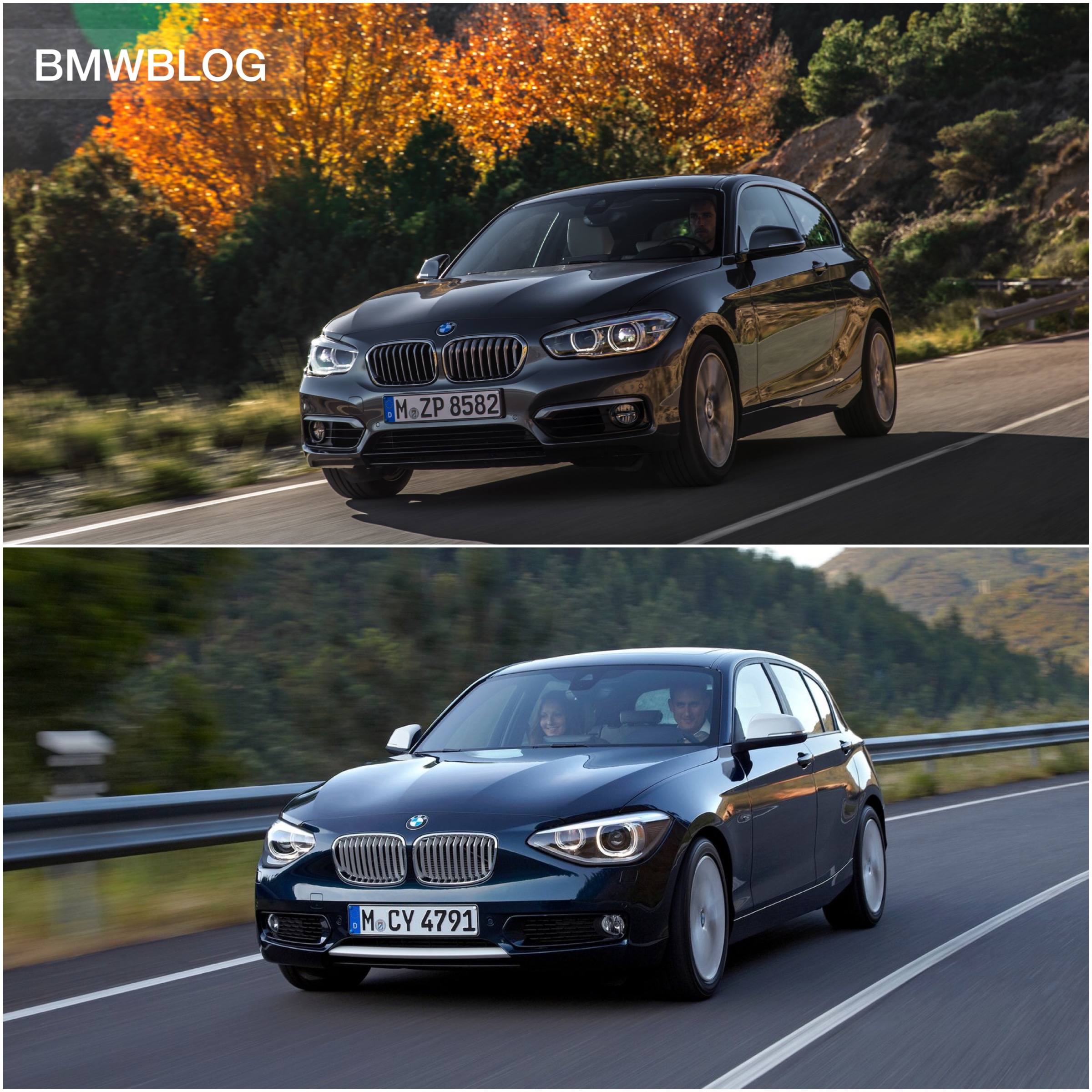 BMW Serie 1 Facelift vs. Pre-Facelift
