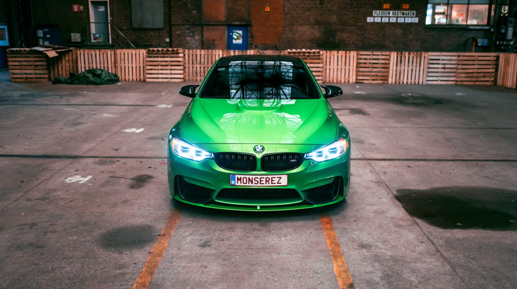 Galería de fotos del BMW M4 de competición verde Java de Marco Wittmann