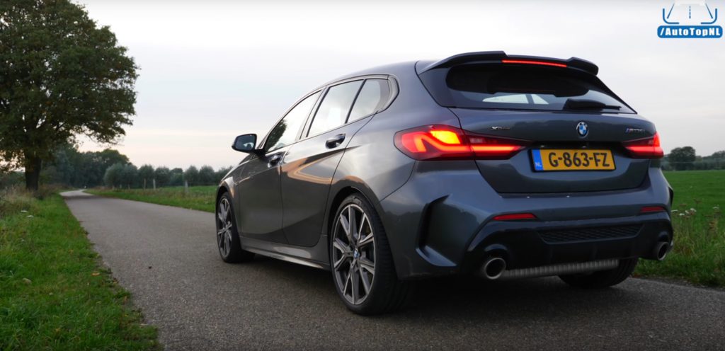 Prueba de aceleración BMW M135i xDrive vs Mercedes-AMG A35