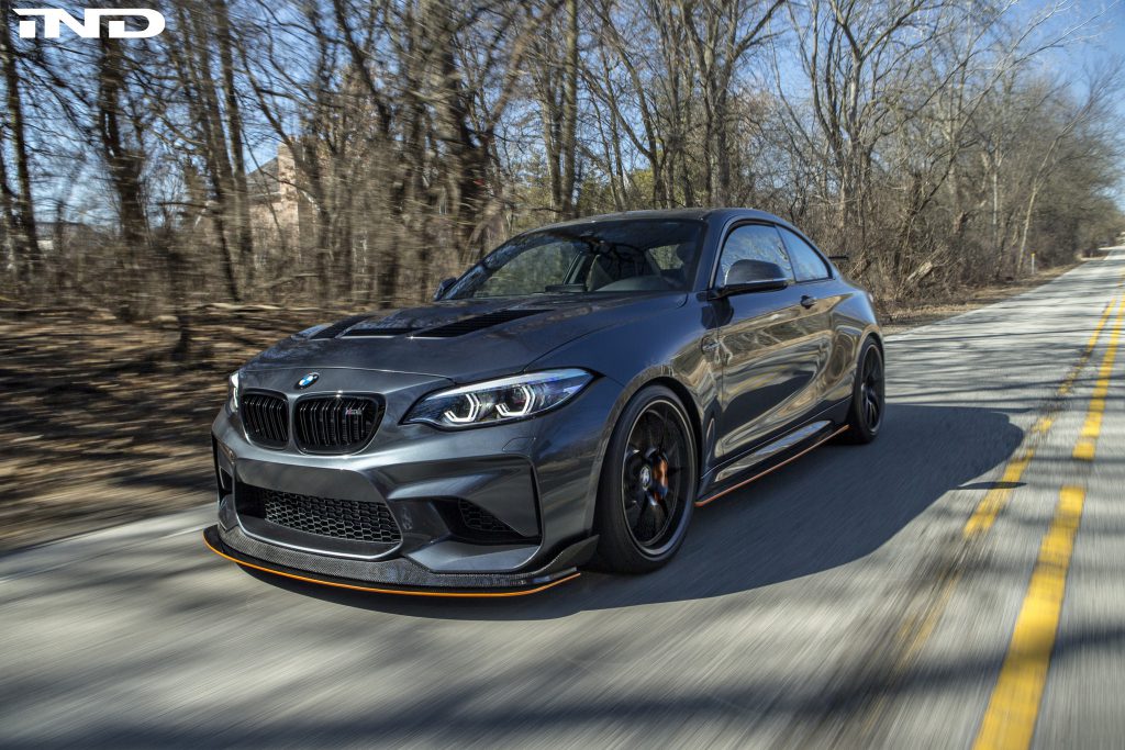 BMW M2 gris mineral construido por IND Distribution
