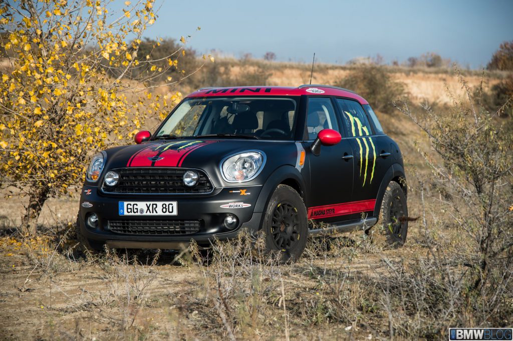 Vehículo de servicio MINI Countryman para el Dakar