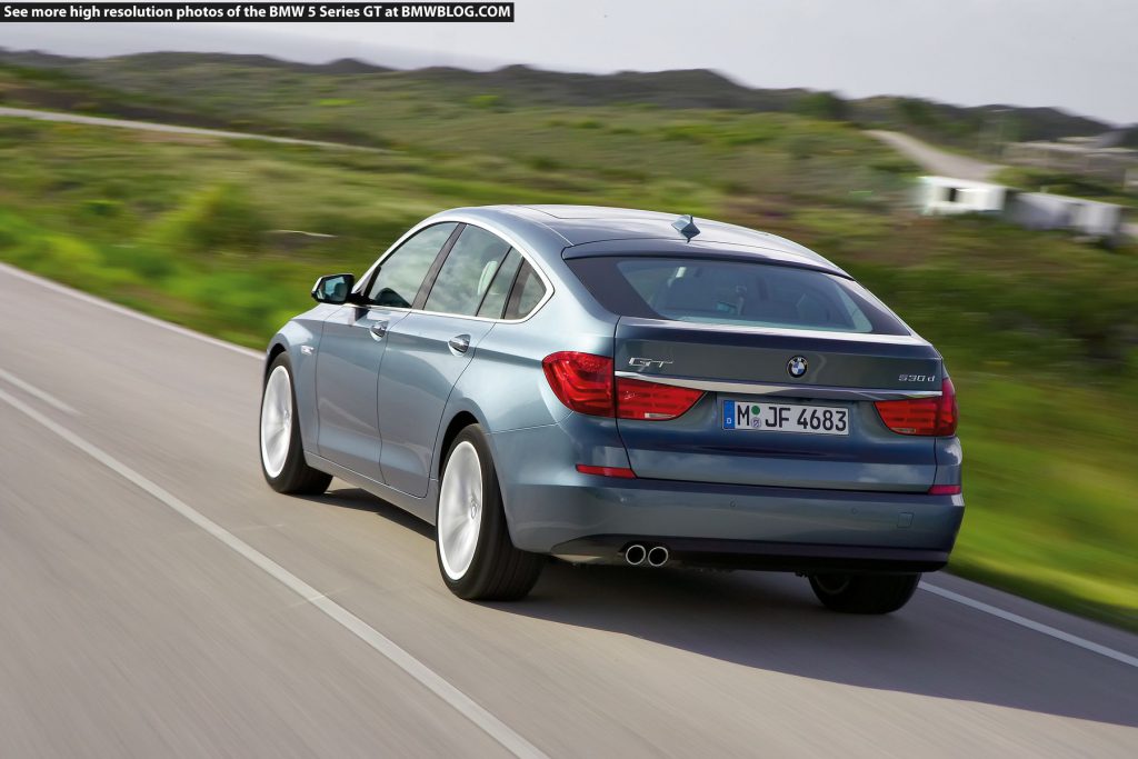 BMW Serie 5 GT: Especificaciones del motor