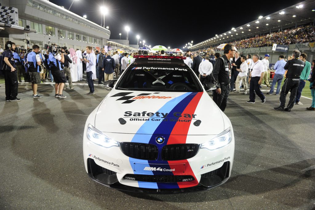 BMW M4 Coupe Coche oficial de MotoGP