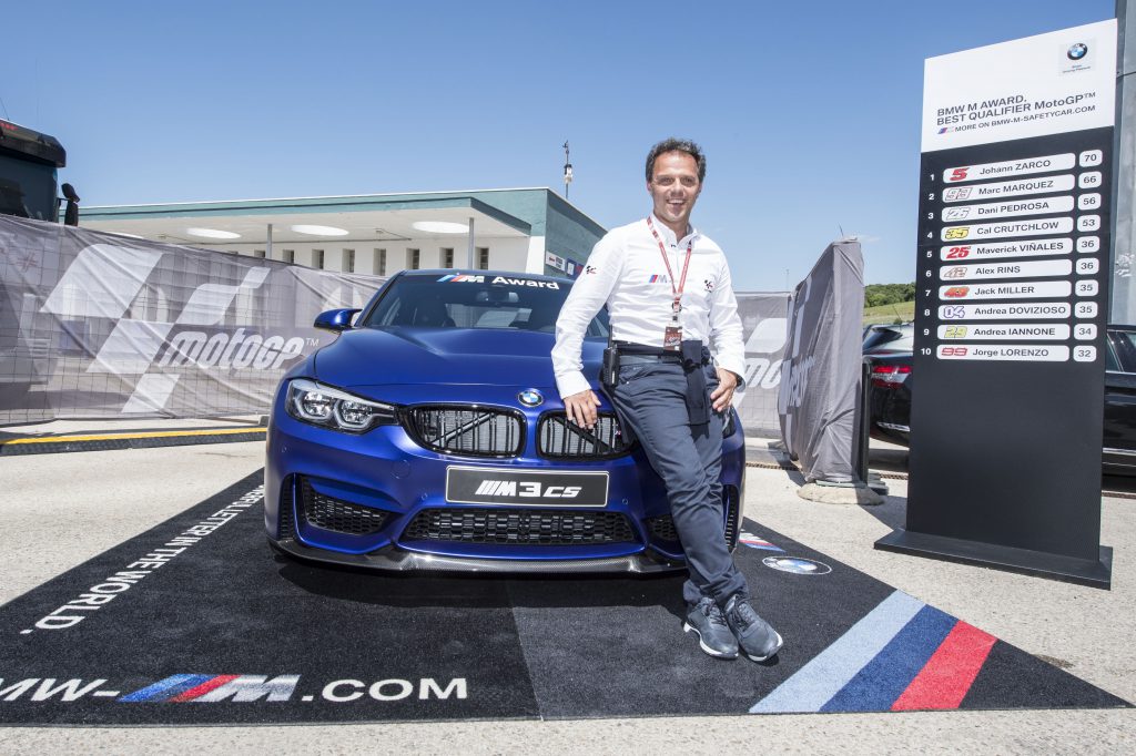 El premio BMW M de MotoGP será un BMW M3 CS este año