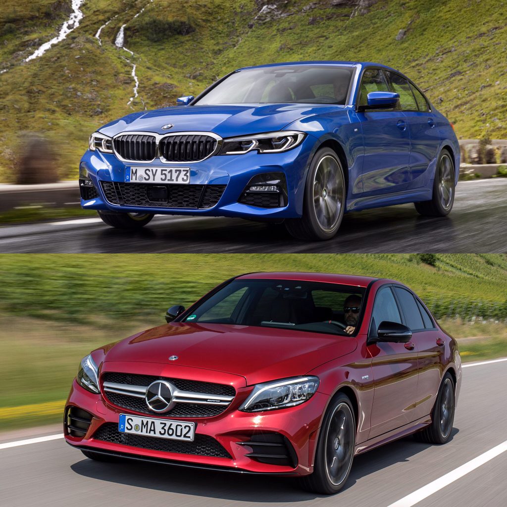 BMW 330i vs Mercedes-Benz C300 — Prueba de Auto Bild