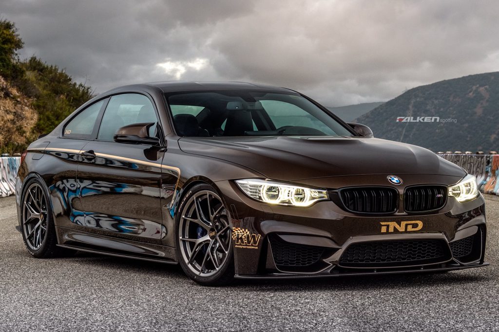 BMW M4 marrón pirita de IND