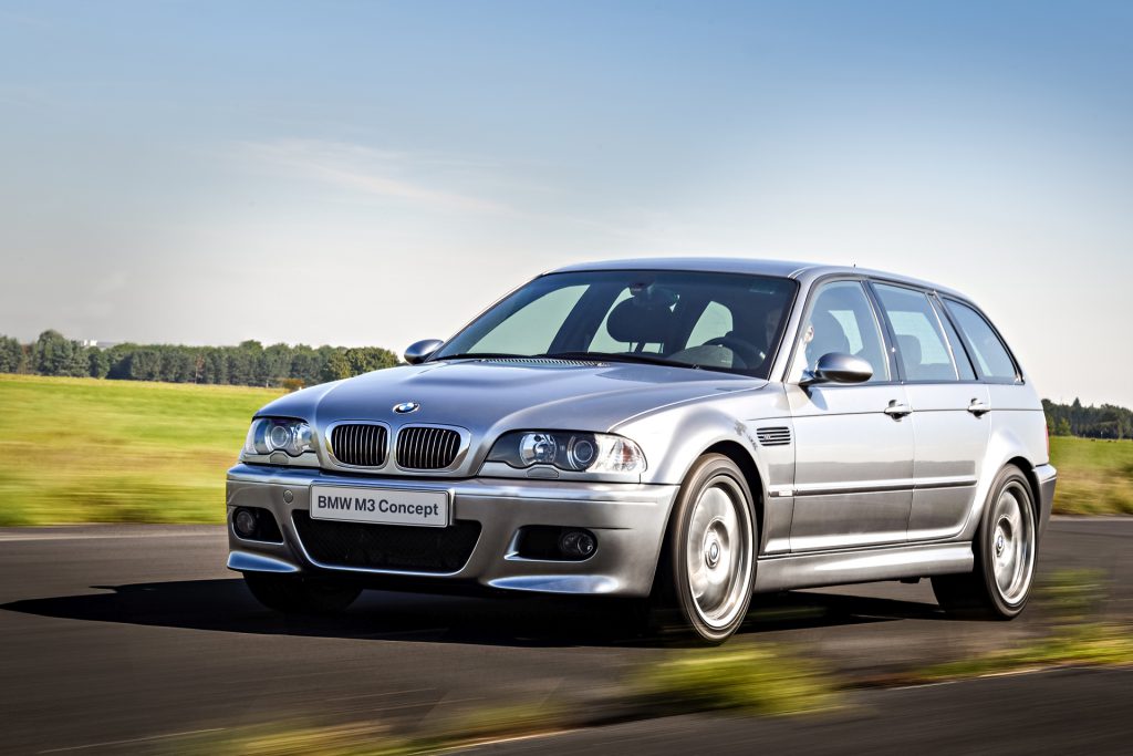 Vea el exclusivo BMW E46 M3 Touring Concept en movimiento