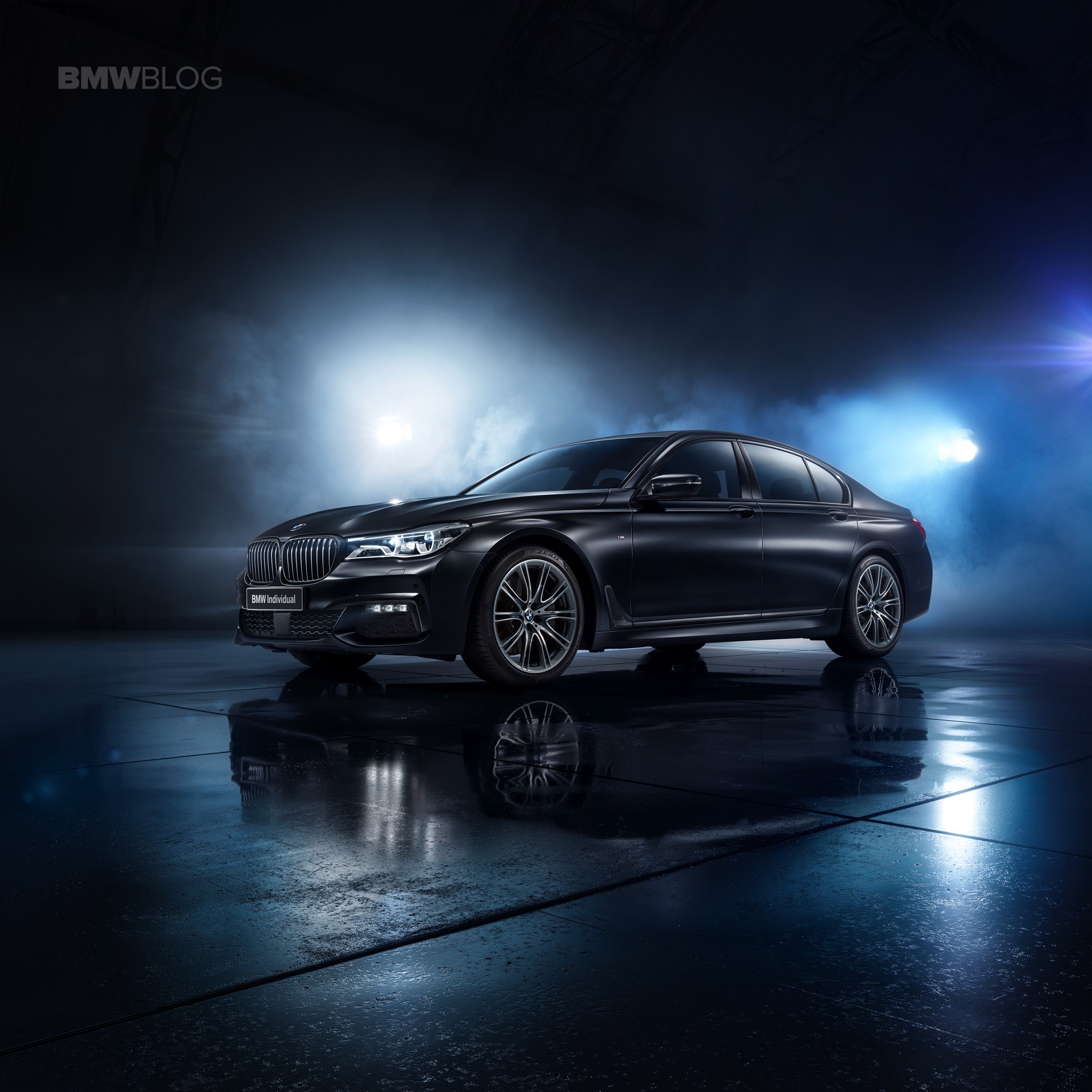 El BMW Serie 7 Individual Edition Black Ice