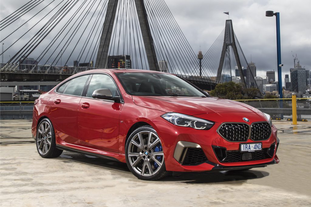 BMW M235i Gran Coupé en Rojo Melbourne, a partir de 69.990 dólares australianos en Australia