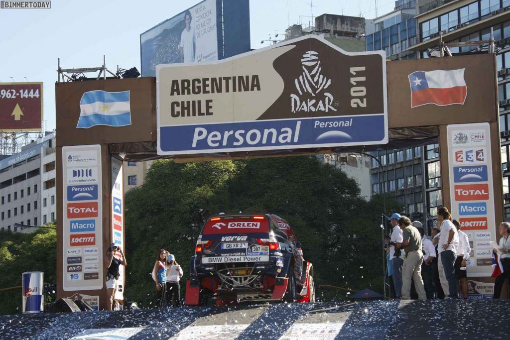 Stéphane Peterhansel, con el BMW X3 CC, queda segundo