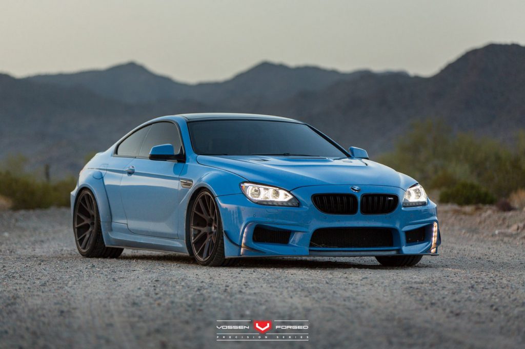 BMW 650i Coupé en Yas Marina Blue