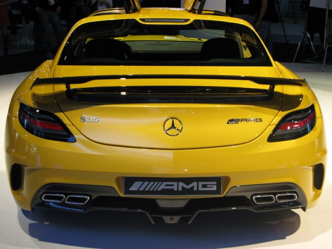 2014 mercedes benz sls amg black series vista trasera 655x491