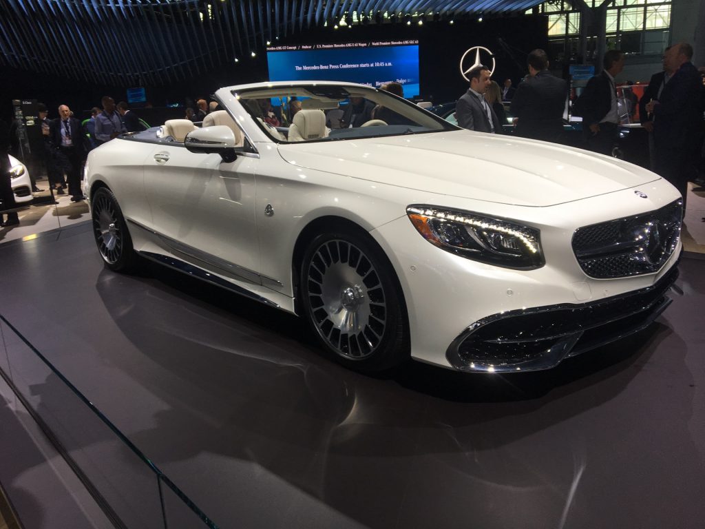 El MercedesMaybach S650 Cabrio llega a Nueva York Blog de BMW