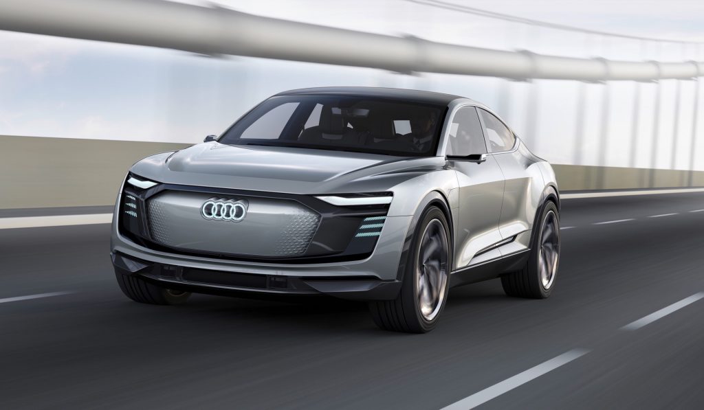 El Audi e-tron Sportback Concept combatirá a BMW en 2019