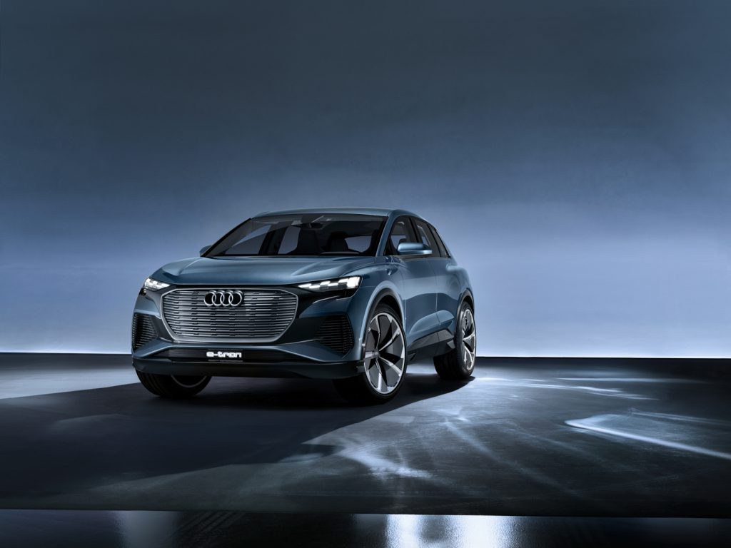 El Audi Q4 e-tron Concept es un crossover sorprendentemente bonito