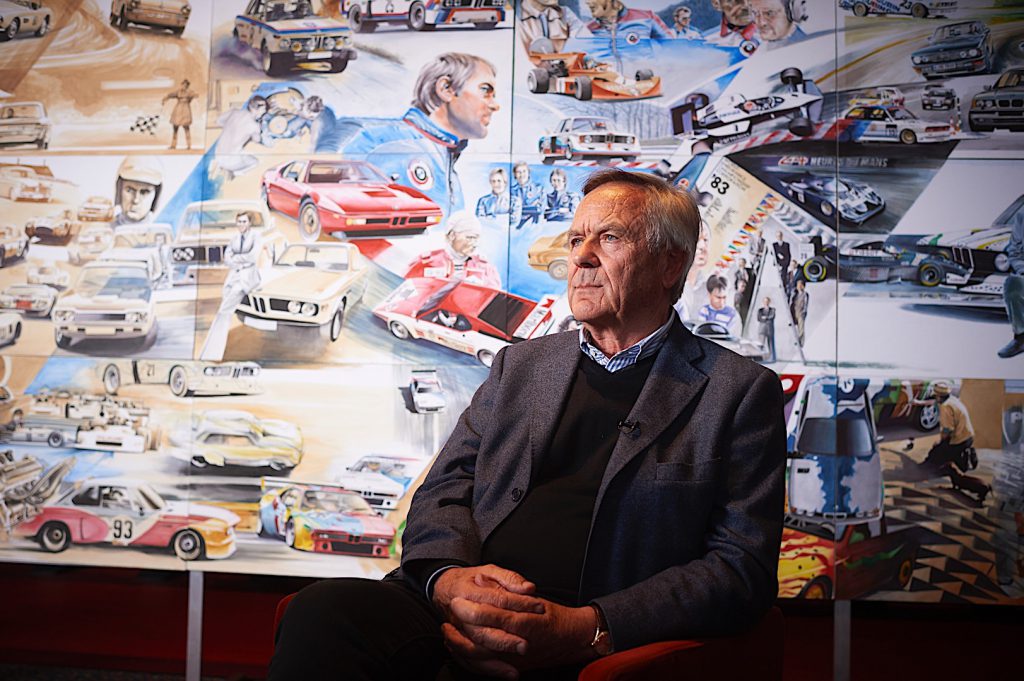 Jochen Neerpasch, padre de BMW Motorsport, cumple 80 años