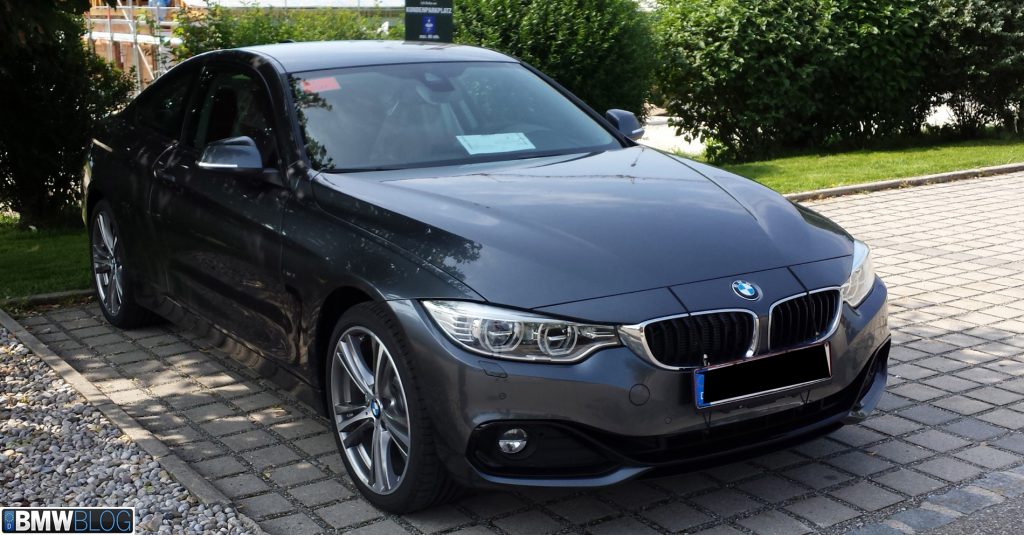 BMW 428i Coupe Sport Line visto en Alemania