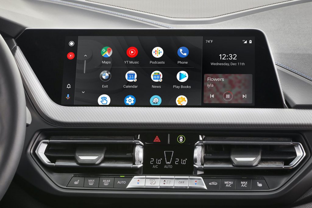 Así es como funcionará Android Auto de BMW en los modelos de la marca