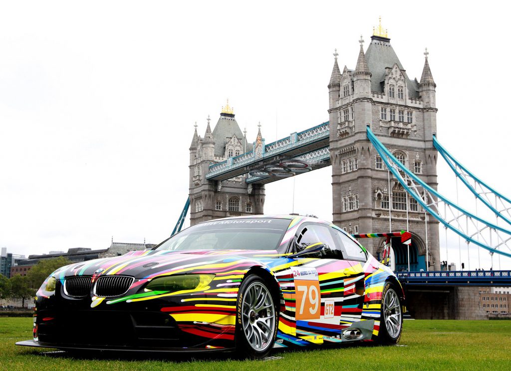 Los BMW Art Cars se exponen por primera vez en el Reino Unido