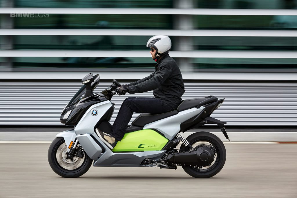 El scooter eléctrico BMW C Evolution llega a Estados Unidos.