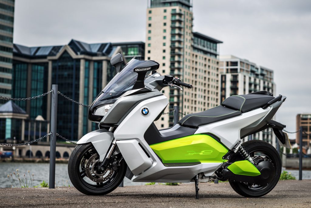 El scooter BMW C Evolution llega a la pasarela de París