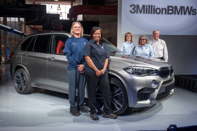 bmw celebra 3 millones de coches spartanburg 750x499