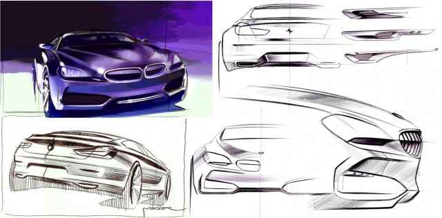 bmw concept gran coupe proceso de diseño 100311649 m1