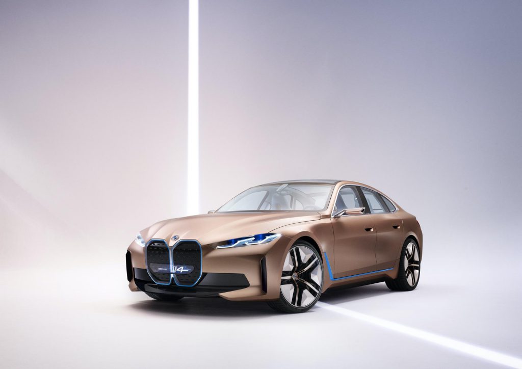 El BMW Concept i4 Electric Gran Coupe