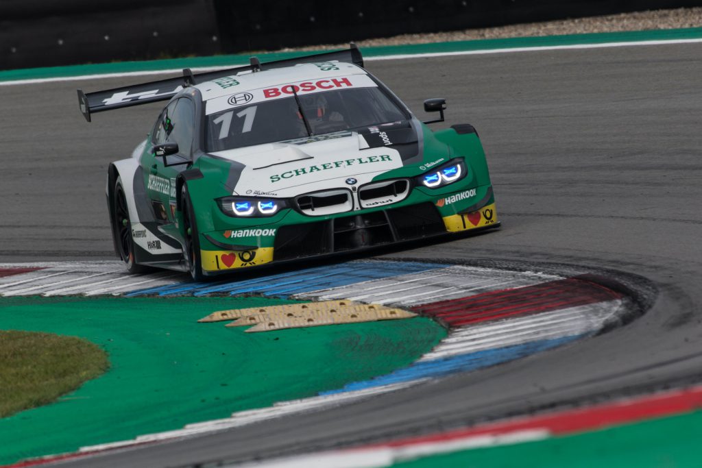 Marco Wittmann celebra su tercera victoria de la temporada en el DTM